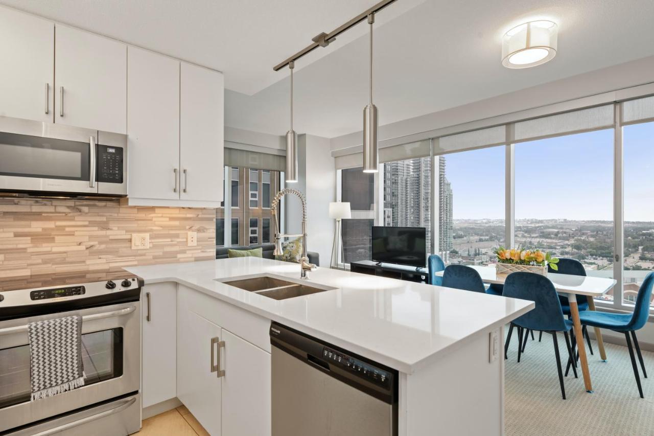 Stylish Downtown Condos By Globalstay Calgary Ngoại thất bức ảnh